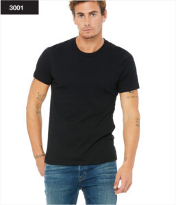 3001 Bella + Canvas - Unizes Fine Jersey Short-Sleeve T-Shirt