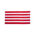 Carmel Towel Company Cabana Stripe Velour Beach Towel